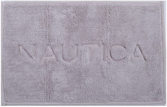 Nef-Nef Homeware Бански килим Памук Правоъгълена Nau Coast Grey (036660) 50x80бр