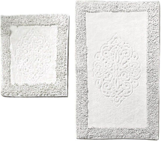 L'Essentiel Maison Badematten Baumwoll Ecru 2 Stück L'Essentiel Maison Badematten Baumwoll Ecru 2 Stück