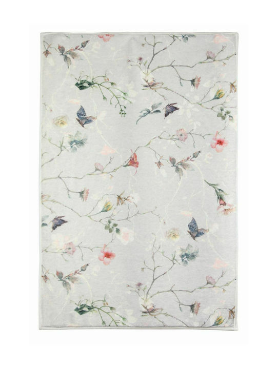 Kleine Wolke Rutschfest Badematte Synthetisch,Polyester/Cotton/Leather Rechteckig Flores 9161148433 Mehrfarbig 50x60cm