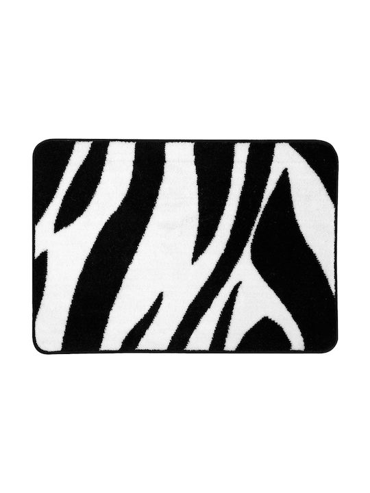 Sealskin Non-Slip Bath Mat Safari 293553619 Black 60x90cm