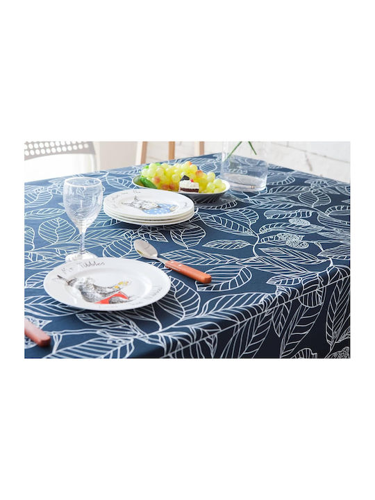 FRIPIA Față De Masă Albastru Închis 140x250 Cm