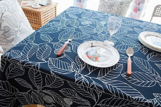 FRIPIA Τραπεζομάντηλο Σκούρο Μπλε 140x250εκ.