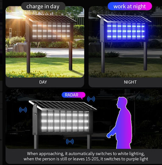 Ηλιακή Εντομοπαγίδα Led 5908234510298