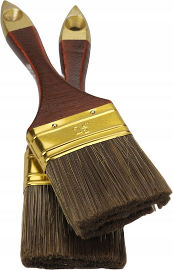 Acrylic Brush Gold 3"