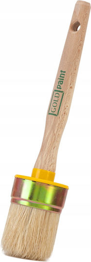 Round Brush Gold 70