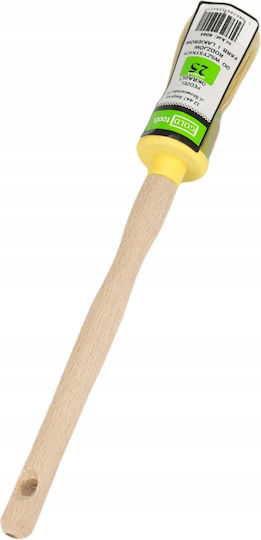 Round Brush Gold 25