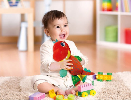Baby Clementoni Животно My Little Dinosaur от Текстилни със Звуци за 6+ Месеца