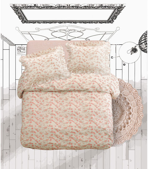 Makis Tselios Home France Σετ Κουβερλί Μονό France 160x240cm 2τμχ