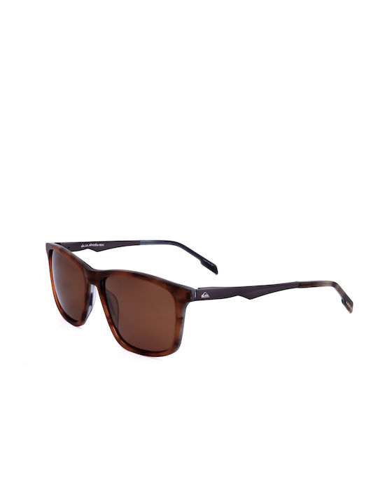 Quiksilver Γυαλιά Ηλίου Καφέ με Σκελετό