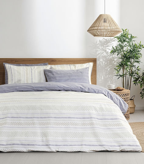 Nima Soleil Κουβερλί Υπέρδιπλο Βαμβακερό Μπεζ 220x240cm