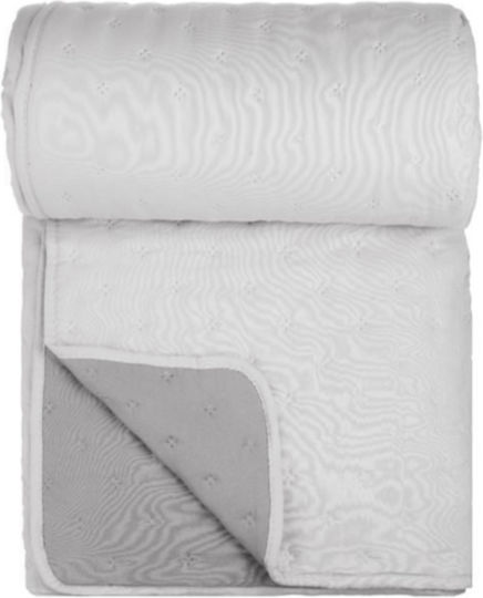 Super-King Tagesdecke Dunkelgrau Hell 220x240cm