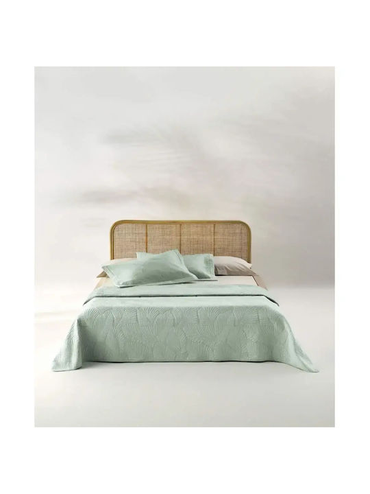 Kentia Infinity Double Coverlets Set Cotton Mint Green 230x250cm 3 Pieces