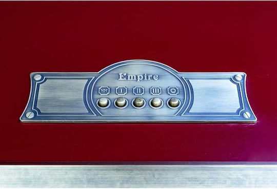 Kaiser Chimney Vent Hood 86.5cm Red A 9315 RotEm Eco