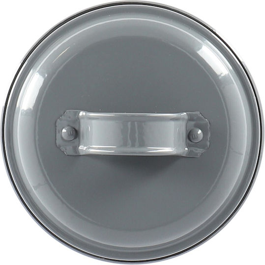 Esschert Design Vază Utilizare Generală Cu Capac Gri 1150ml