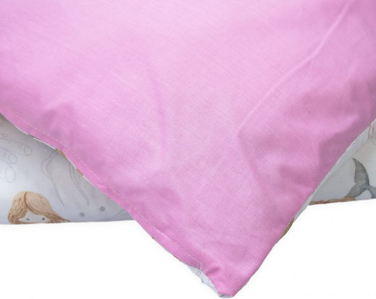 Kerstin Set Pentru Pătuț Pink Mermaid 2 Bucăți Kerstin Set Pentru Pătuț Pink Mermaid 2 Bucăți
