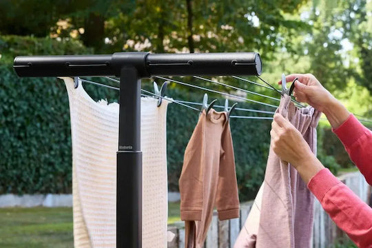 Brabantia HangOut Απλώστρα Δαπέδου για το Κήπο με Μήκος Απλώματος 50m