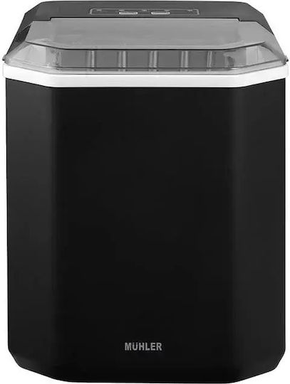 Muhler MI-1509B Ice Machine with Spraying System with Daily Ice Making Capacity 15kg