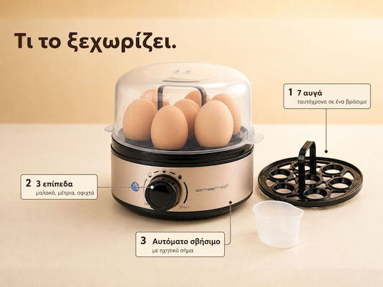 Emerio Egg Cooker 7 Egg Capacity 400W