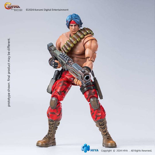 Hiya Toys Contra Operation Galuga Exquisite Basic Lance Bean Action Figure