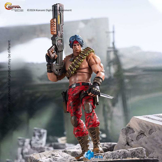 Hiya Toys Contra Operation Galuga Exquisite Basic Lance Bean Action Figure