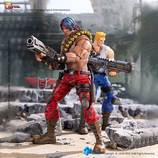 Hiya Toys Contra Operation Galuga Exquisite Basic Lance Bean Action Figure