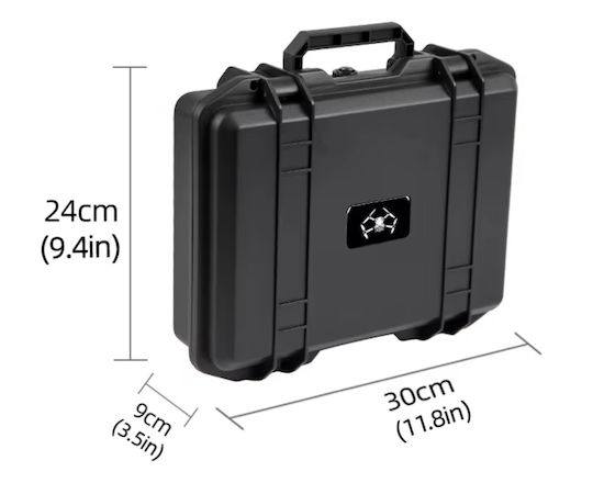 Θήκη Μεταφοράς Χειριστηρίου Μαύρη για DJI Mini 3 Pro / Mini 5 Pro / Mini 4 Pro / Mini 3 30x9x24εκ.