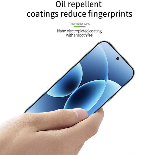 Xiaomi 17t 5g Mofi Full Glue Full Tempered Glass Προστασία Οθόνης Transparent