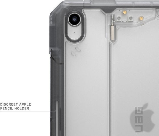 Uag Trooper Case Handle Kickstand Screen Protector Apple Ipad 10.9 2022 10th Gen Apple Ipad 11 2025 A16 Transparent Grey 124512114331
