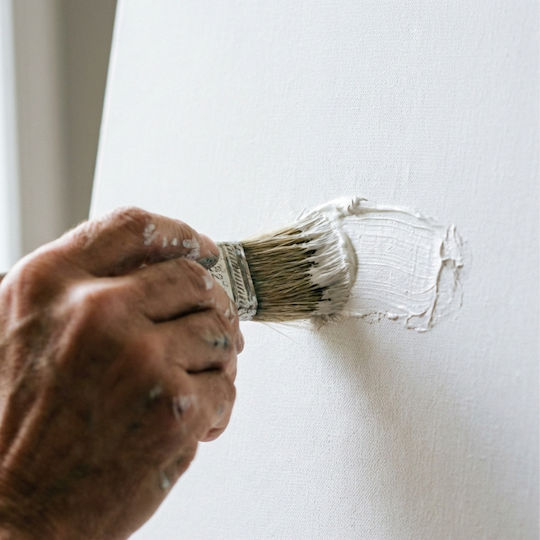 Pânză De Pictură 30x40 Alb Pânză Întinsă Panou De Pictură 5 Bucăți
