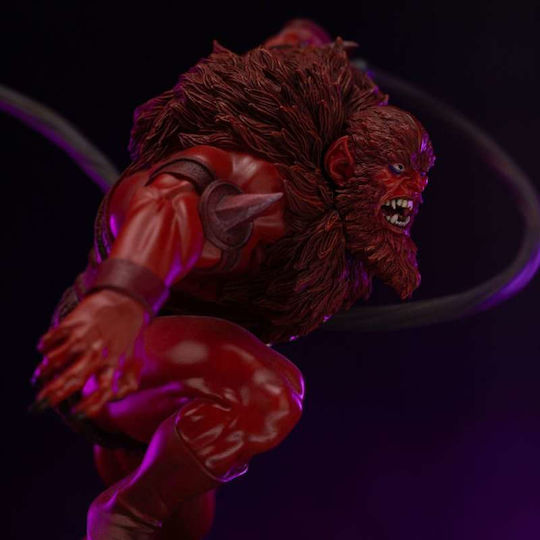 Iron Studios Masters of the Universe Red Beast Man Exclusive 2024 Figure in 1:10 Scale