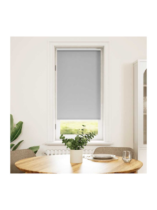Chios Hellas Roller Blinds Total Blackout Gray Width 100xHeight 140cm 36039