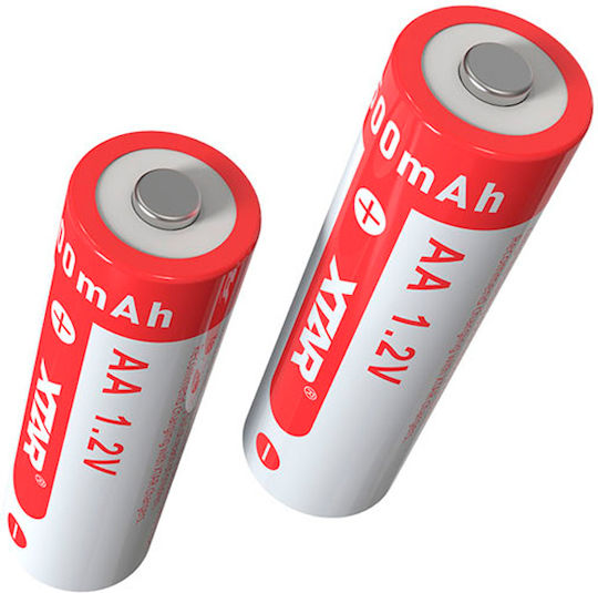 XTAR Rechargeable Batteries AA Ni-MH 2500mAh 1.2V 4pcs