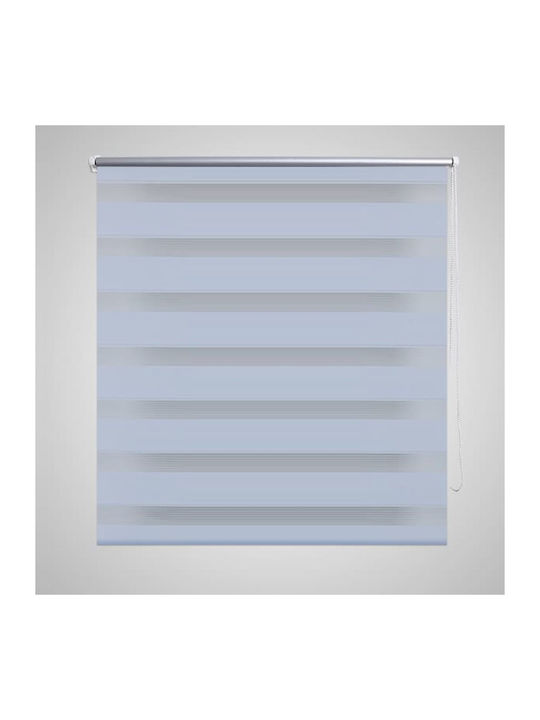 vidaXL Roller Blinds Double White W120xH230cm 240218