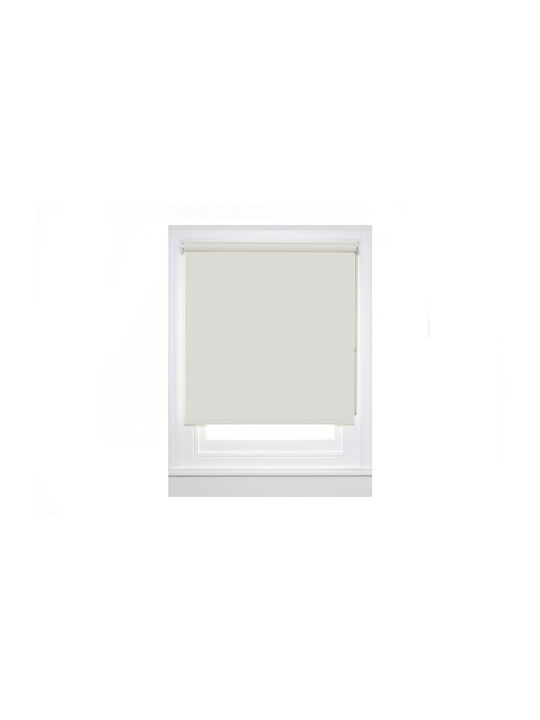 Sidirela Roller Blinds Total Blackout Ecru W120xH210cm Ε-2525