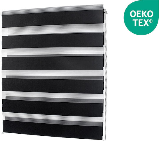 Ρολό Central Zebra 200x230cm Μαύρο