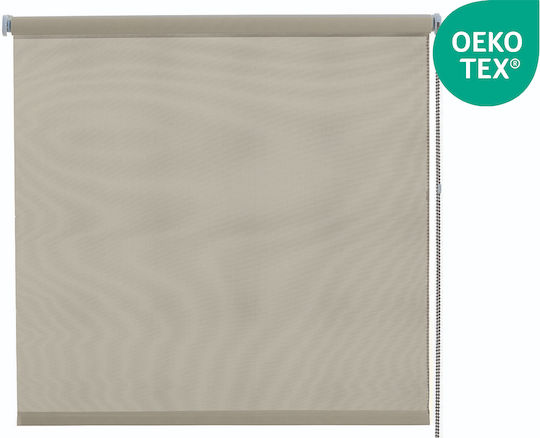 Central Home Ρόλερ Σκίασης Μερικής Συσκότισης Π100xΥ230εκ. Εκρού