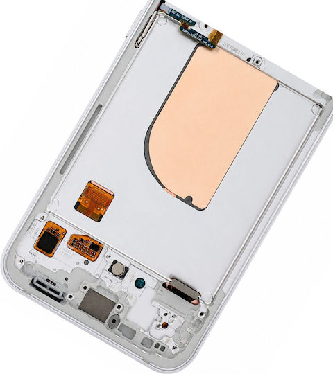 Clappio Screen Galaxy S23 Fe Lcd Panel Touch Pre-assembled Frame White
