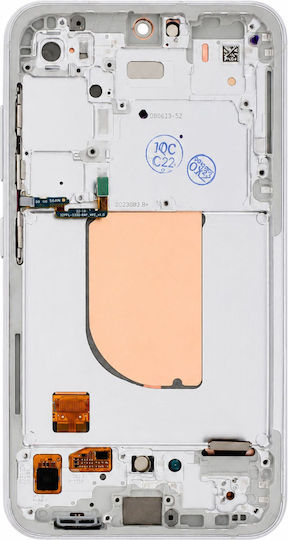Clappio Screen Galaxy S23 Fe Lcd Panel Touch Pre-assembled Frame Mint Green