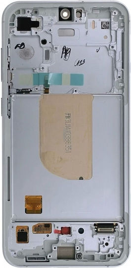 Samsung Original Screen Galaxy S23 Fe Amoled Panel Touch Frame Beige