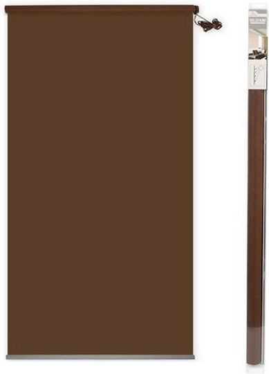 Roller Blinds Width 80x Height 180cm 10825 Brown