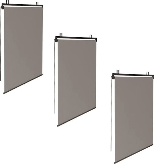 Inkazen Total Blackout Roller Blinds P120xH225cm 30060163 Brown
