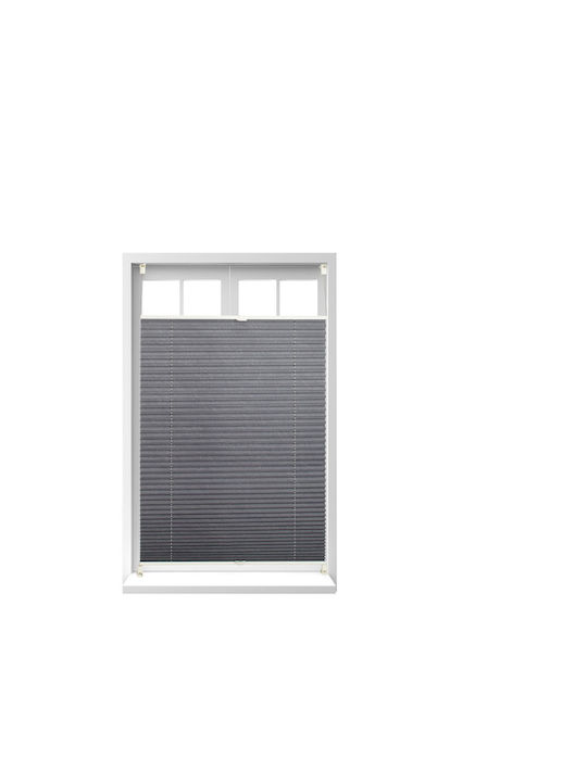 Relaxdays Rolete Geam Semi-Blackout Gri Lățime130xÎnălțime100cm 10021311_744
