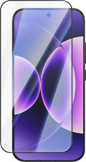 Avizar Закалено Стъкло Xiaomi 17 Антинадраскване Удароустойчив Черен Прозрачен Протектор