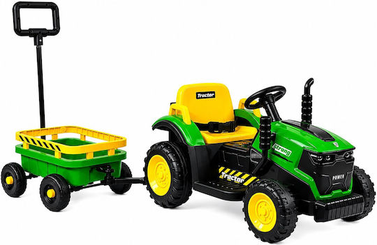 Kids Ride On Tractor Electric 12 Volt Green