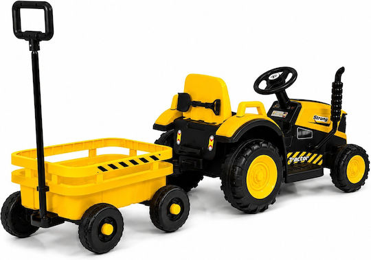 Kids Electric Tractor 12 Volt Yellow