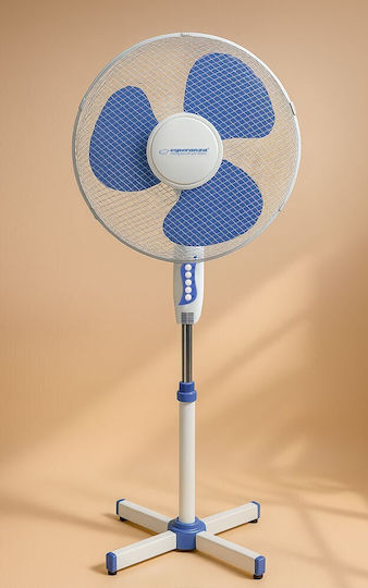 Esperanza Pedestal Fan 50W 40cm Diameter White