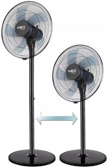 Neo Tools Ανεμιστήρας Ορθοστάτης 50W Διαμέτρου 40cm Μαύρος