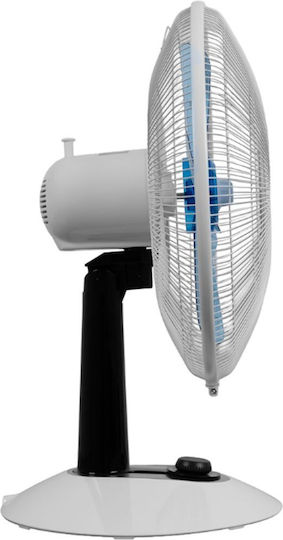 Morris Tabletop Fan 60W Fan Diameter 40cm White