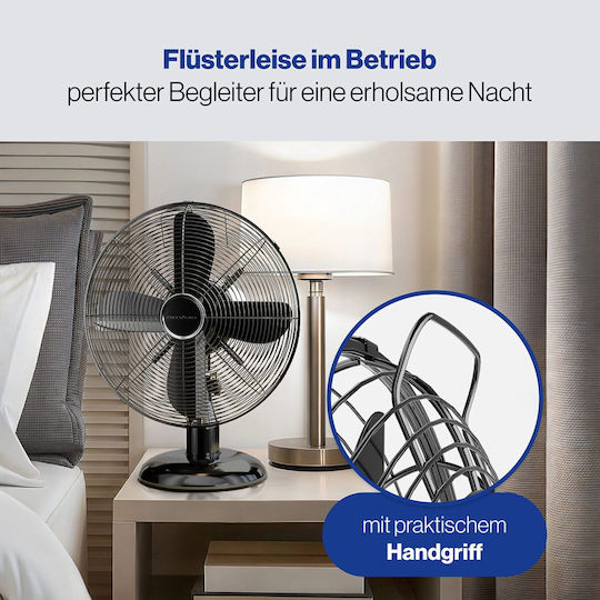 ProfiCare PC-VL 3063 M Ventilator De Masă Cu Diametru De 30cm Negru