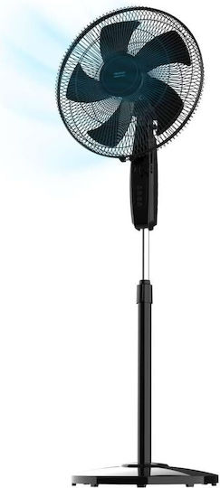 Cecotec EnergySilence 515 MaxFlow Pedestal Fan 45W 40cm Diameter Black